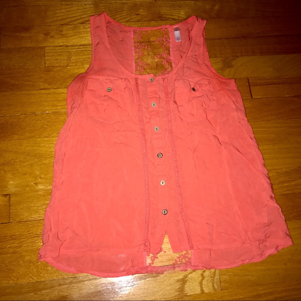 Xhilaration Coral Top